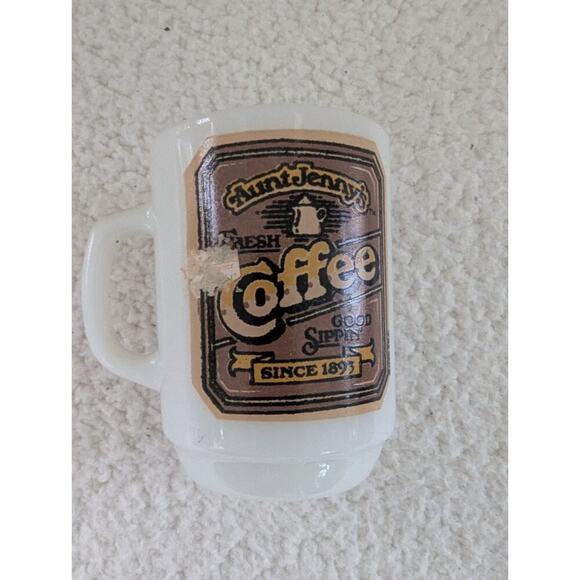 Anchor Hocking Vintage Aunt Jenny’s Coffee Mug - Picture 2 of 7